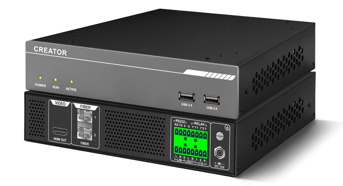 4K光纤坐席输出节点